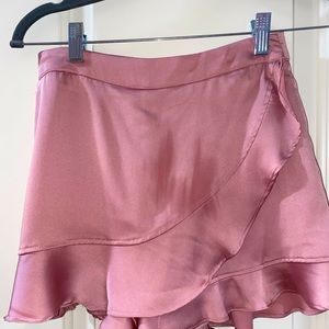 Altard state Silk wrap-skort